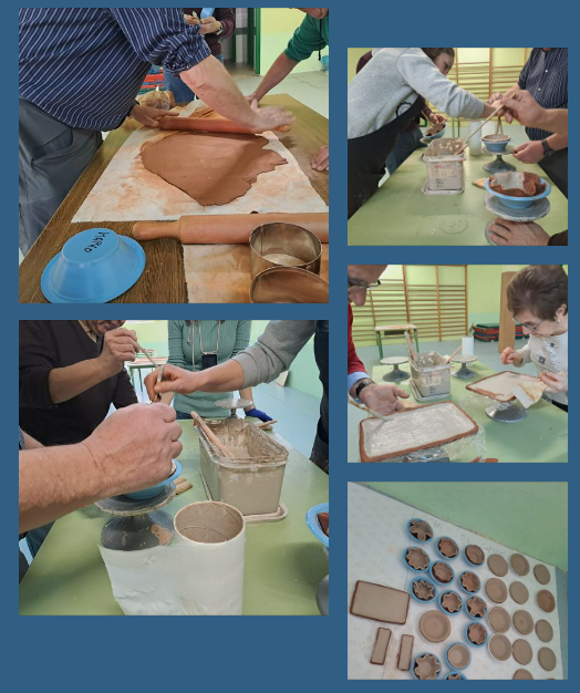 3ª sesión talleres de cerámica en el CEIP Diego Lainez
