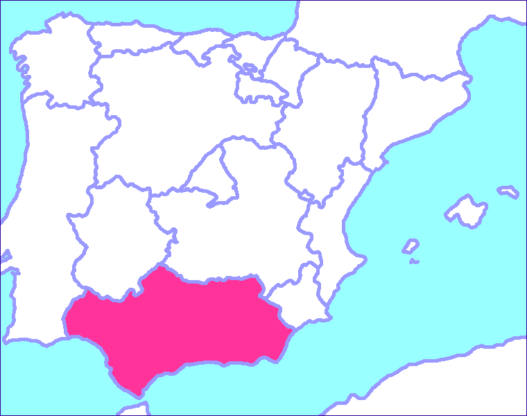 Andalucía en España