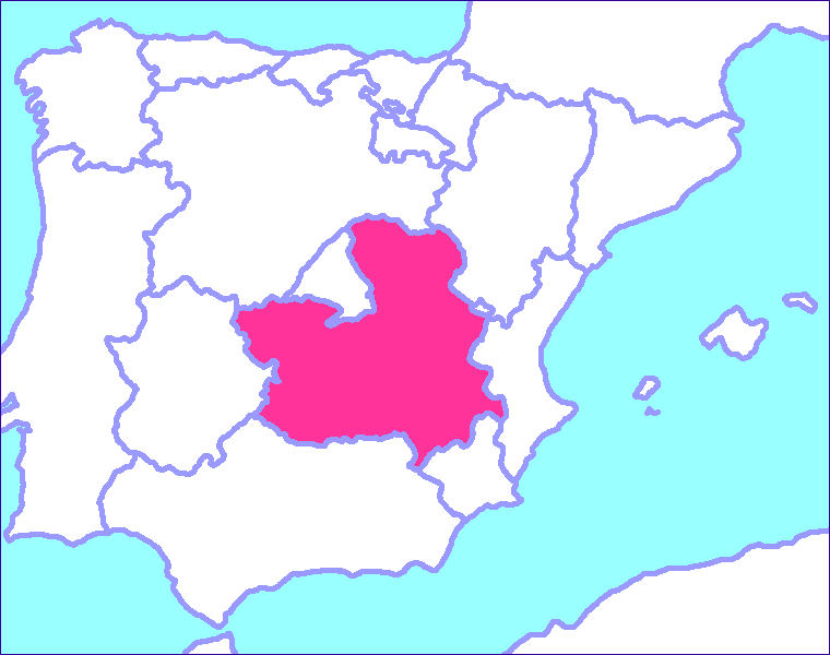 Castilla La Mancha en España