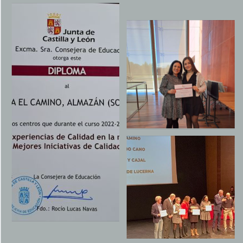 Diploma Premios Educayl 2023