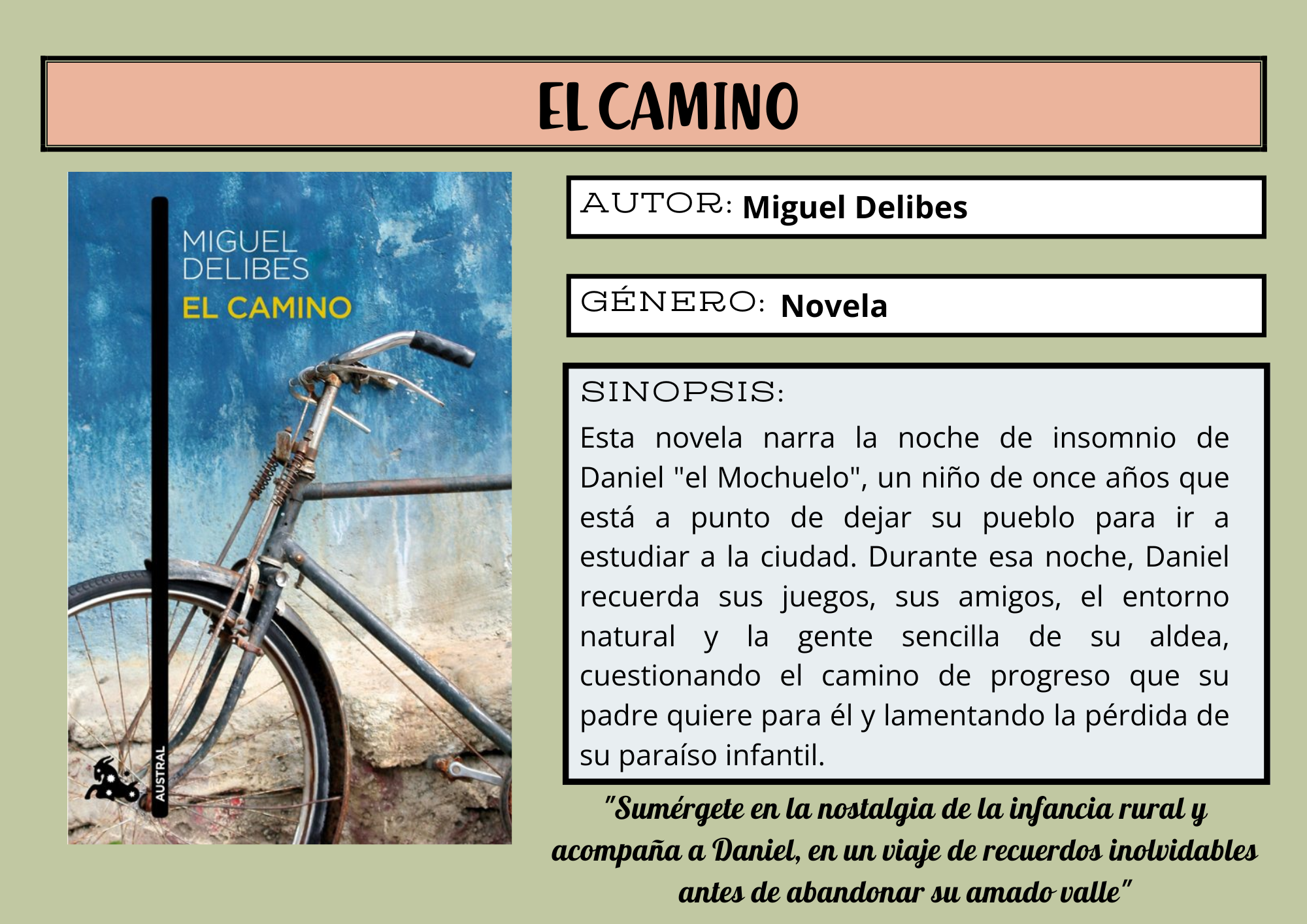 EL CAMINO - DICIEMBRE 2025