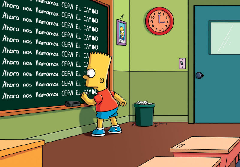 EL CAMINO Bart Simpson