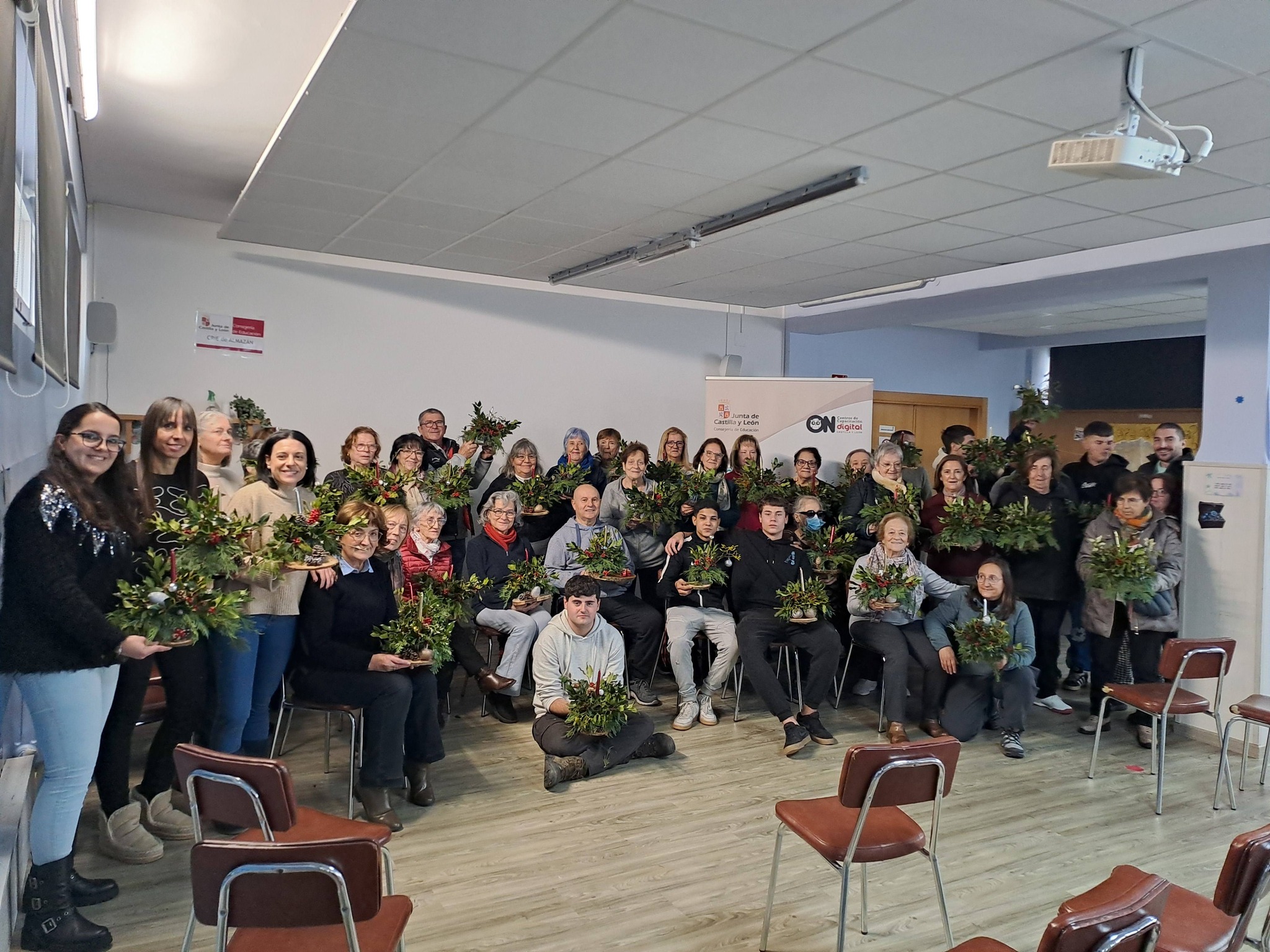 Foto grupo 2 Centros de Acebo 2025 Foto grupo 2 Centros de Acebo 2025