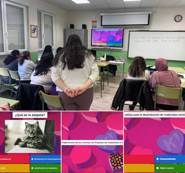 Kahoot repaso Sociosanitaria San Valentín
