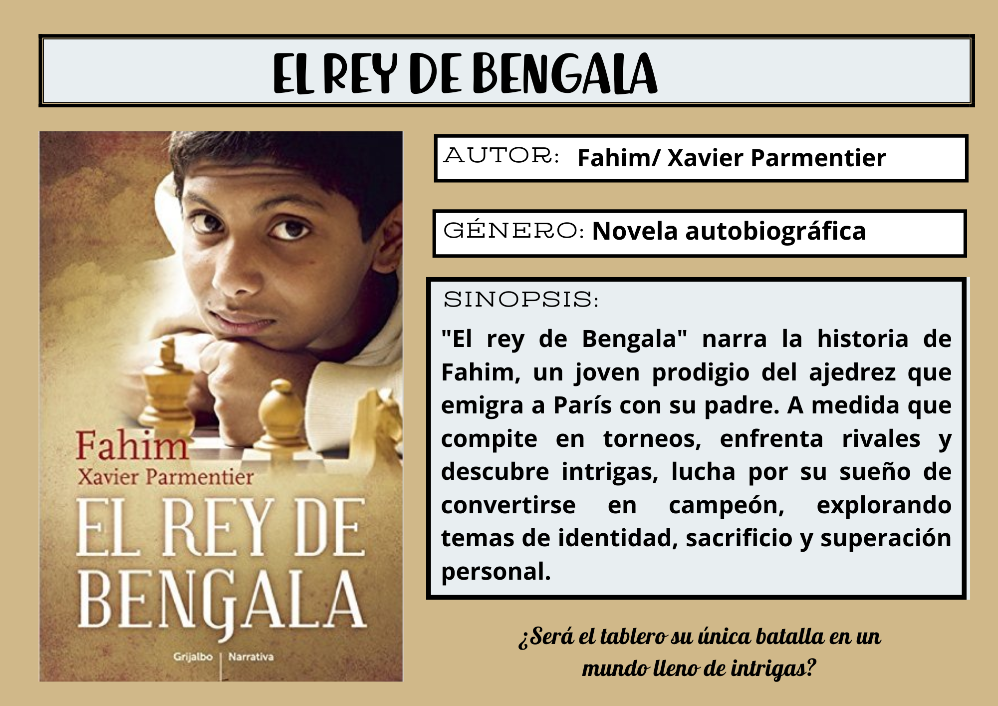 Noviembre 2024 - EL REY DE BENGALA