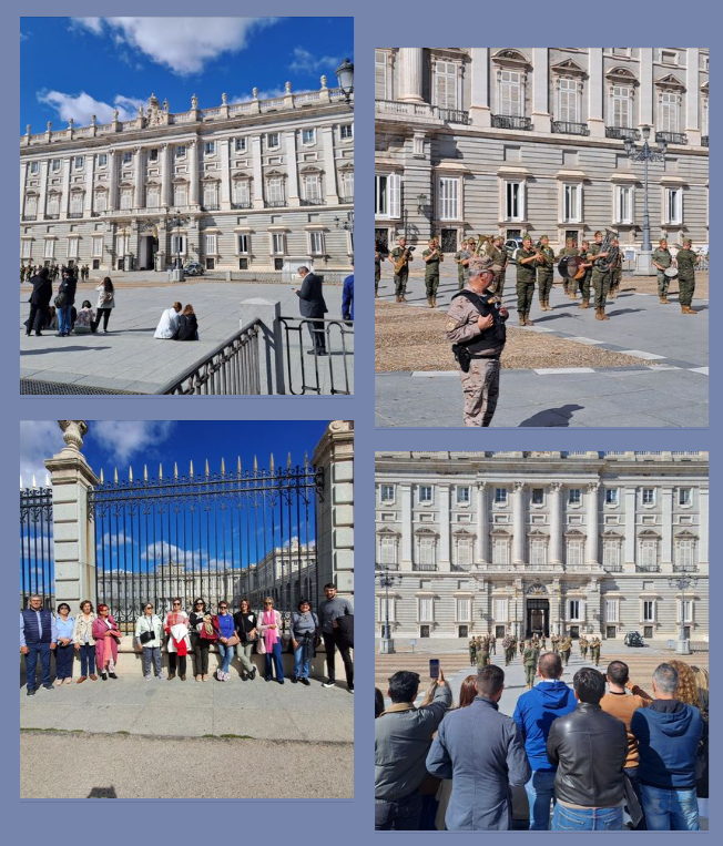 Palacio Real y ensayo ejército