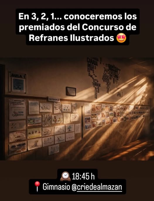 Refranes acto de premios