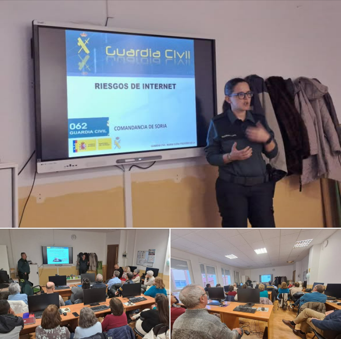 charla sobre “Riesgos y Seguridad en Internet”