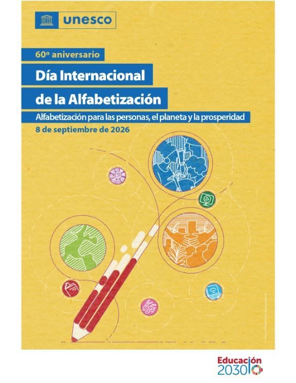 8 septiembre 2026 - Día Internacional Alfabetización
