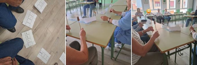 Música con palillos y corchos