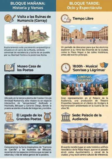 Programa excursión 18 junio 2026